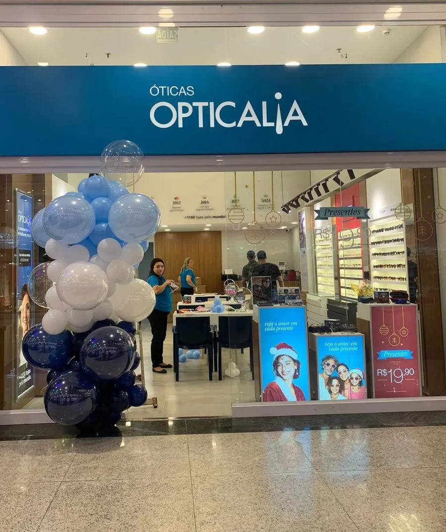 Inaugura&ccedil;&atilde;o Opticalia Park Shopping